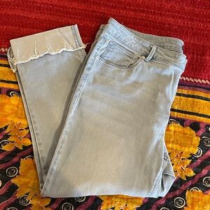 J. Jill Denim Authentic Fit Cropped, Size 16